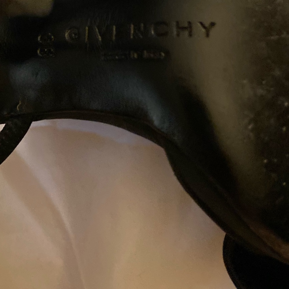 Givenchy Silk Bow Black Ankle Strap Heels - Picture 11 of 13